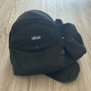 Hkai Black Hip Carrier Baby Toddler Pockets Storage Adjustable Comfort